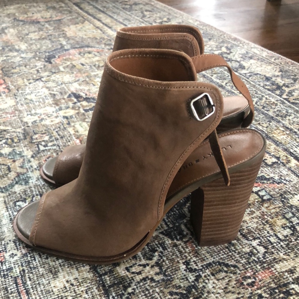 Women’s open toe bootie